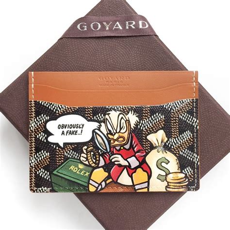 Goyard Donald Duck Card Holder : r/FashionReps .